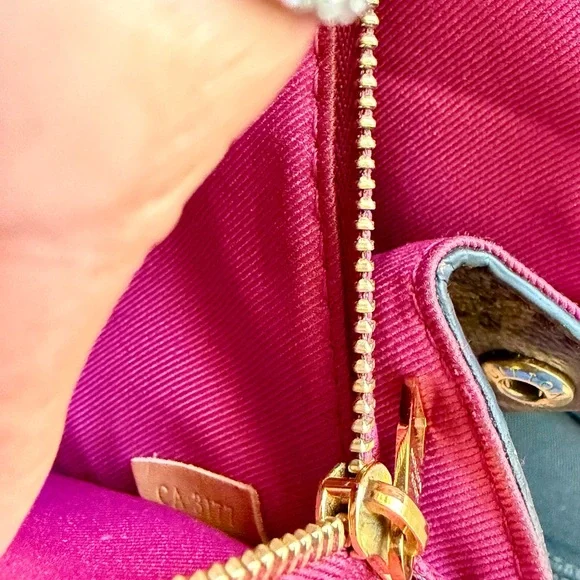 Louis Vuitton Brown and Pink Bag - Picture 7 of 12